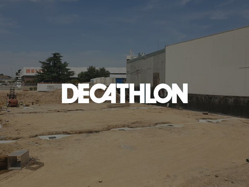 Obres d’ampliació – Decathlon Lleida