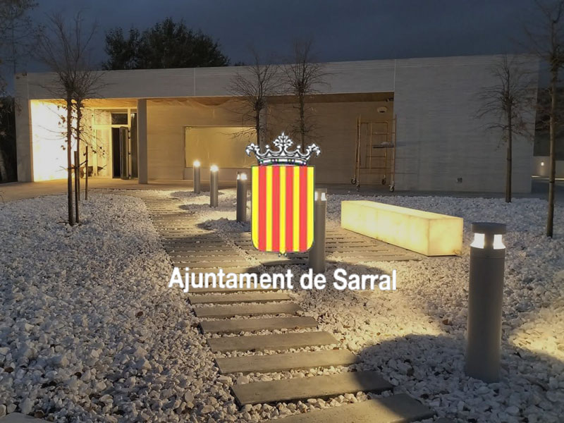 Construcción de la nueva sala de velatorios de Sarral
